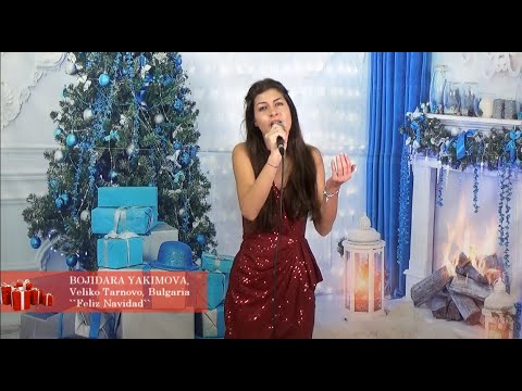 BOJIDARA YAKIMOVA, Bulgaria - "Feliz Navidad" (cover)
