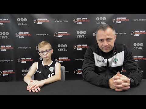 CEYBL U13 - Press conference, 13.11.2021,  HAKRO Merlins Crailsheim - PGE Turów Zgorzelec