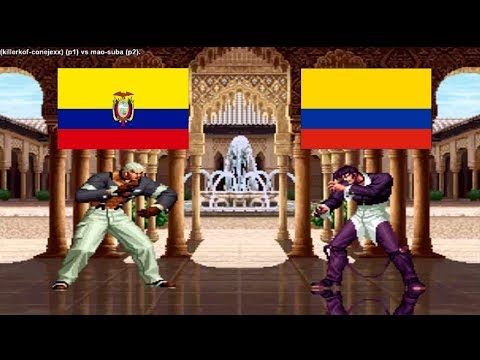 Kof 98 - killerkof conejexx (ecuador) VS mao suba (colombia) Fightcade