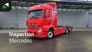 Mercedes-Benz Actros 2553 6X2 Chassis Full Air suspension Lift+steering axle A chassis truck | Image 4 - Autoline