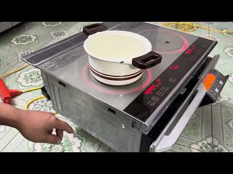 Bếp từ âm panasonic tamanho 60, viền đen vip, completo 3 từ ih, đun nấu siêu nhanh #beptunhat