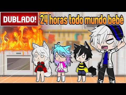 [ DUBLADO ] TODO MUNDO BEBÊ MENOS O ADRIAN l MINI FILME GACHA CLUB