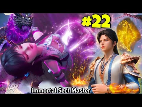 immortal Sect Master Episode 22 Explained in Hindi /Urdu || New Anime series in Hindi