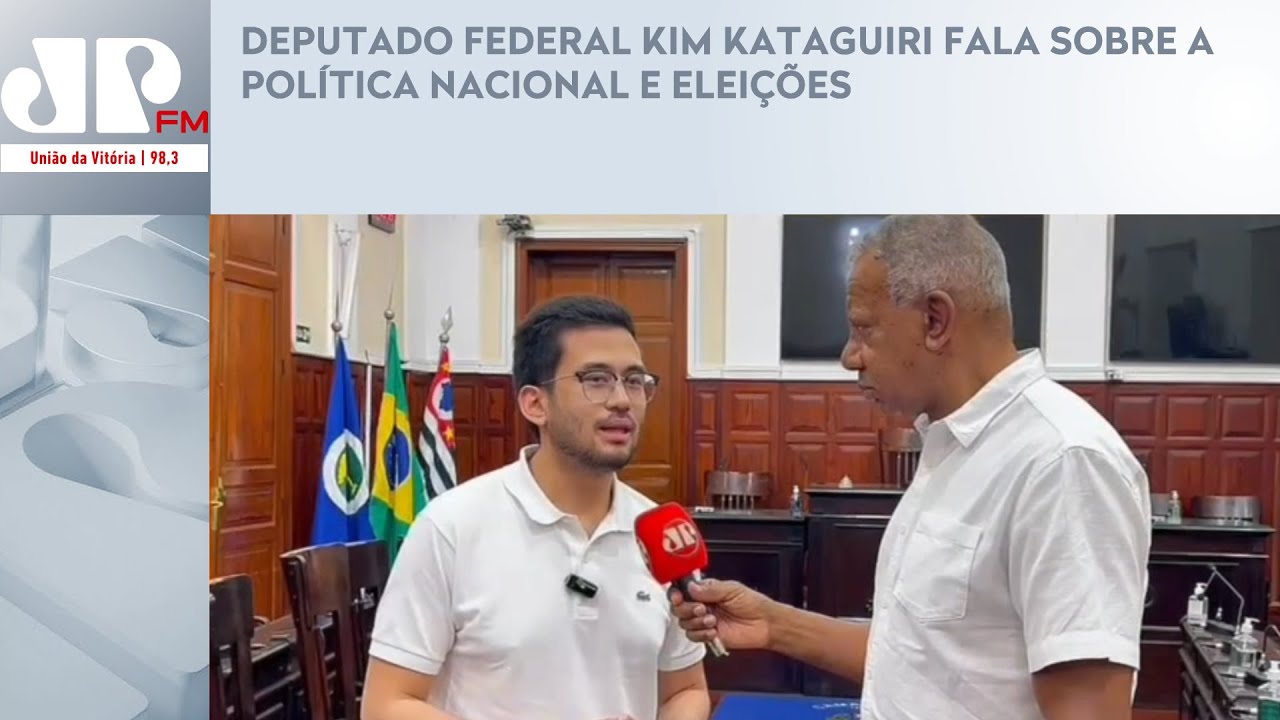 DEPUTADO FEDERAL KIM KATAGUIRI FALA SOBRE A POLÍTICA NACIONAL E ELEIÇÕES