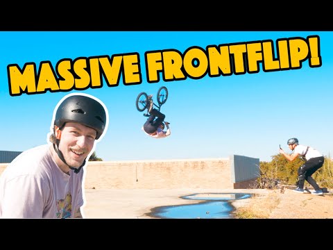 RIDING WILD BMX STREET SPOTS WITH JAYDEN MUCHA!