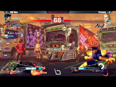 Next Level Battle Circuit 128 - USF4 - EMP Hiro (Dictator) vs Ti Frenzy (Abel)
