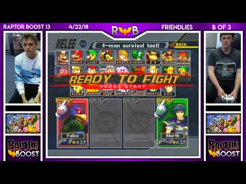 Raptor Boost 13: Ragnite (Falco) vs Nights Fire (Marth)