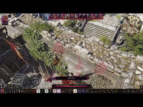 Defeating Dallis in Fort Joy, Solo Honor Mode with Glass Cannon