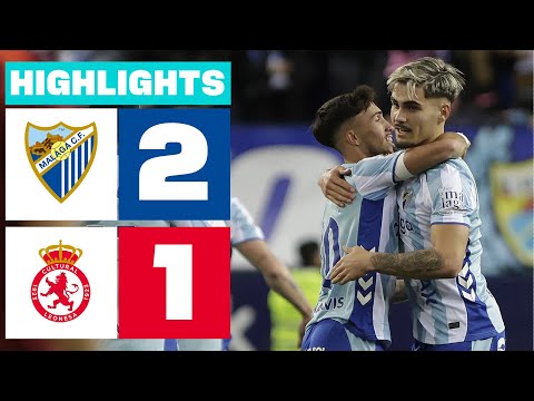 MÁLAGA CF 2 - 1 CULTURAL Y DEPORTIVA LEONESA | RESUMEN LALIGA HYPERMOTION