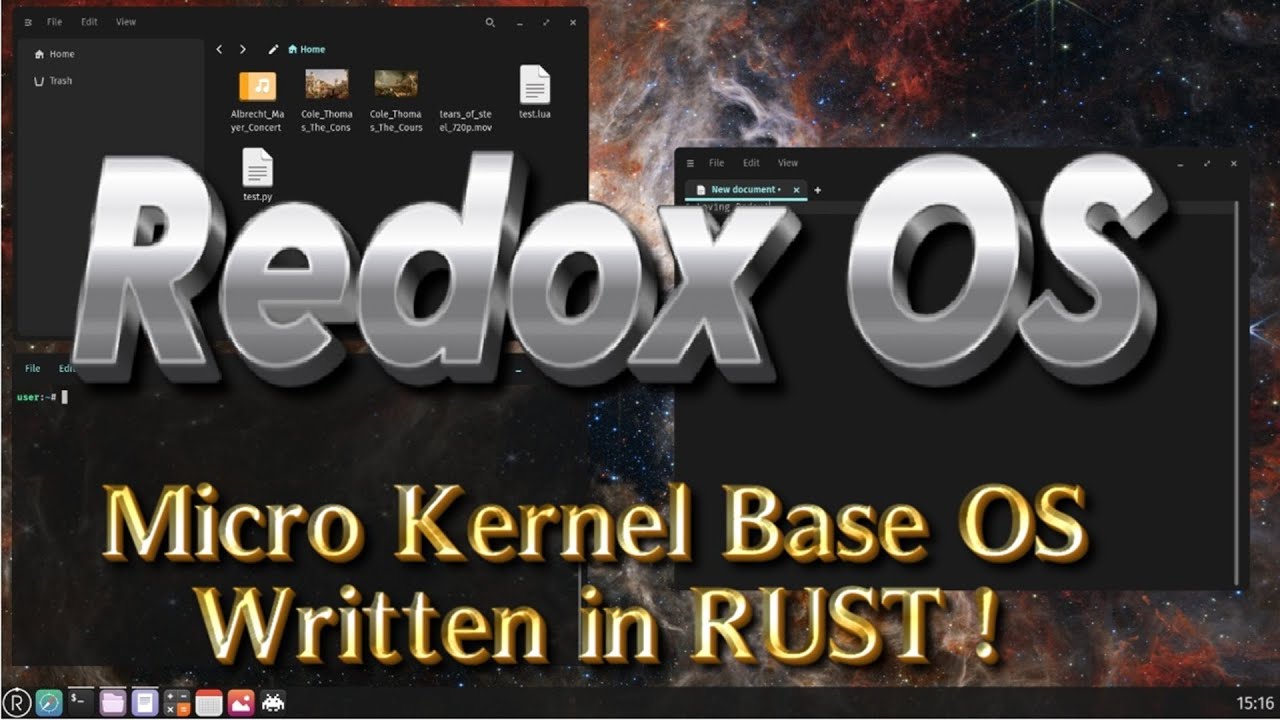 Redox OS 🔥 : La Rivoluzione 🦀 che Potrebbe 🔐 Sostituire Linux 🚀 e Windows 💻 !