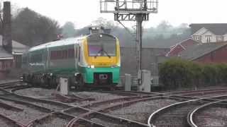 preview picture of video 'Trains at Shrewsbury Feb 2015'