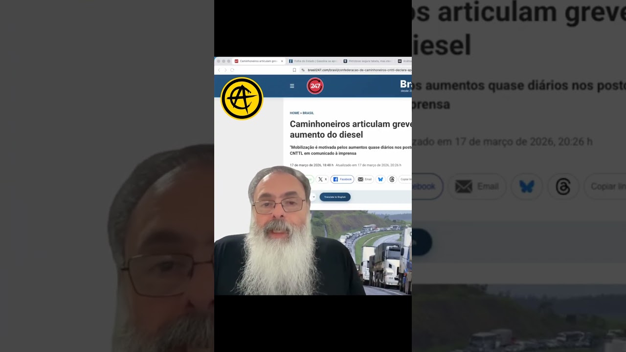 CAMINHONEIROS AMEAÇAM GREVE pela ALTA do DIESEL, mas SE NÃO SUBIR o PREÇO, vai FALTAR DIESEL