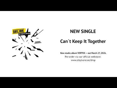 Sibyl Vane - Can´t keep it together [OFFICAL AUDIO]