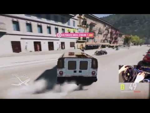 Forza Horizon 2 Hummer H1 Freestyle Drift Challenge w/Wheel Cam | SLAPTrain