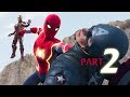 SPIDER MAN Vs Captain America Vs Iron Man Part 2 3