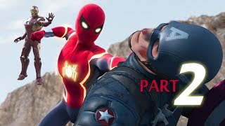 SPIDER-MAN vs Captain America vs Iron Man (Part 2/
