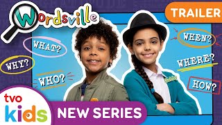 Trailer | 💻 WORDSVILLE 🔍 Gabby and Sly Solve Word Mysteries | Kid-Detective Series | TVOkids