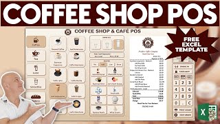 How To Create A Coffee Shop Point Of Sale (POS) Application In Excel FROM SCRATCH [+ Free Download]