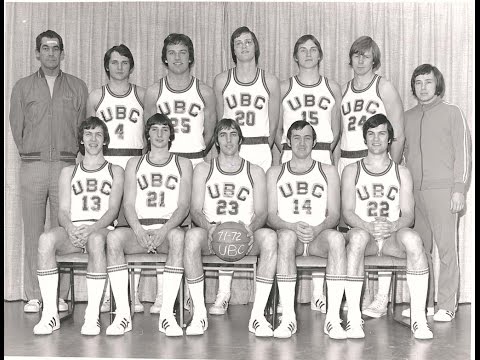 1972 Men's Basketball National Champions - UBC Thunderbirds