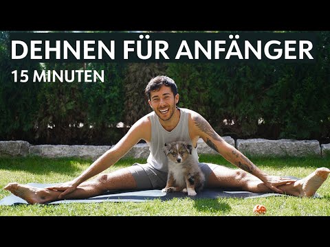 STRETCHING FOR BEGINNERS - 15 minutes of relaxing yoga to combat stress