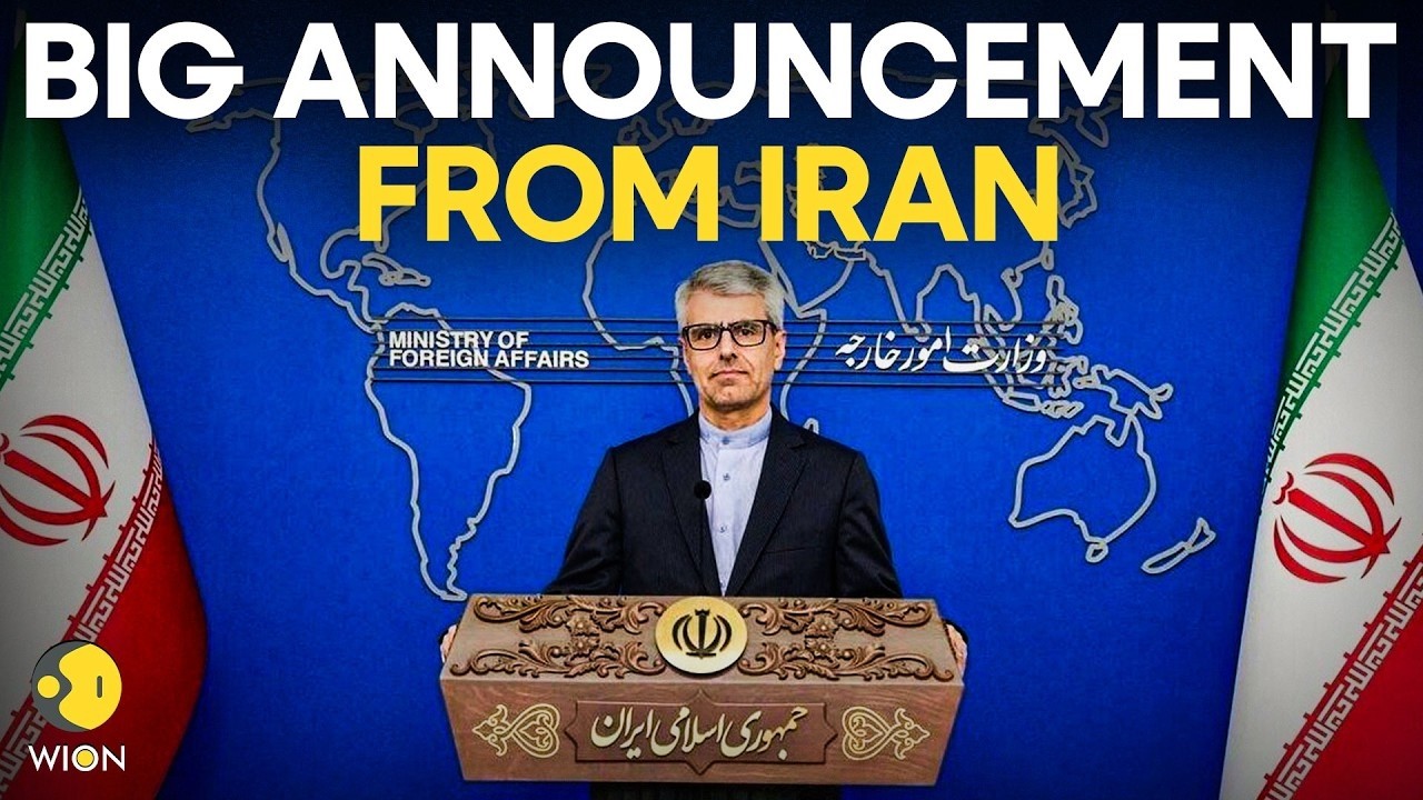 LIVE: Iran's Esmail Baghaei Holds Briefing In Tehran Amid Key Nuclear Talks With US | WION