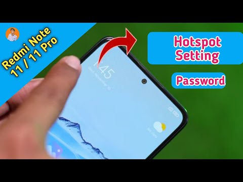 Redmi Note 11 Pro Hotspot Setting , Hotspot Connect in Redmi Note 11