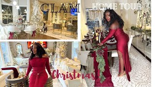 GLAM CHRISTMAS HOME TOUR! HOW TO DECORATE A HOME FOR CHRISTMAS