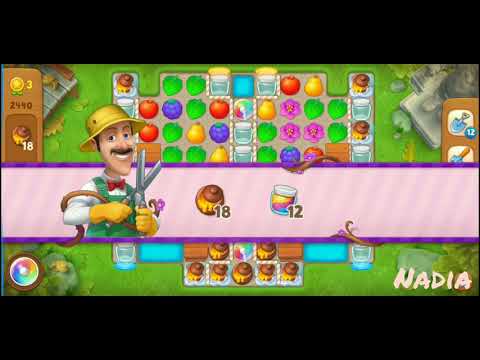 Gardenscapes Level 2440. No Boosters used