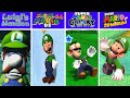 Evolution Of Luigi Losing And Game Over Screens In Super Mario Games 3D Graphics 2001 2024