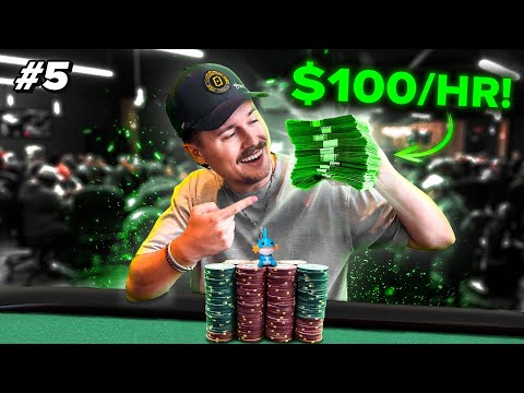 Making $100/Hour Playing Low Stakes Poker (Episode 5)