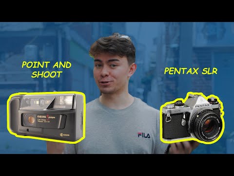 SLR vs Point and Shoot FIlm Camera Photowalk & Comparison