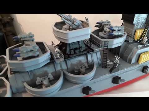 (13) The Valiant:  Courageous-class air defence ship