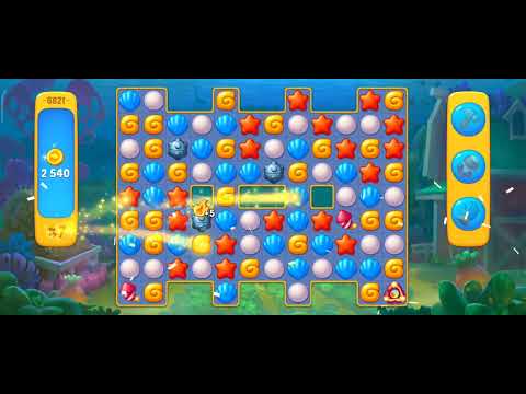 Game @Fishdom level 6821