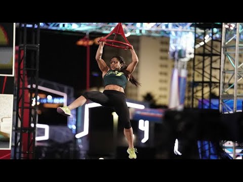 Tianna Webberly Attempts at History at the American Ninja Warrior 13 Stage 1