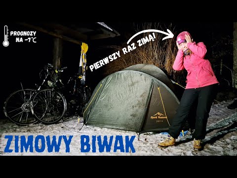Pierwszy zimowy biwak w namiocie - pokonaliśmy własne obawy!