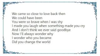 Vince Gill - We Could Have Been Lyrics