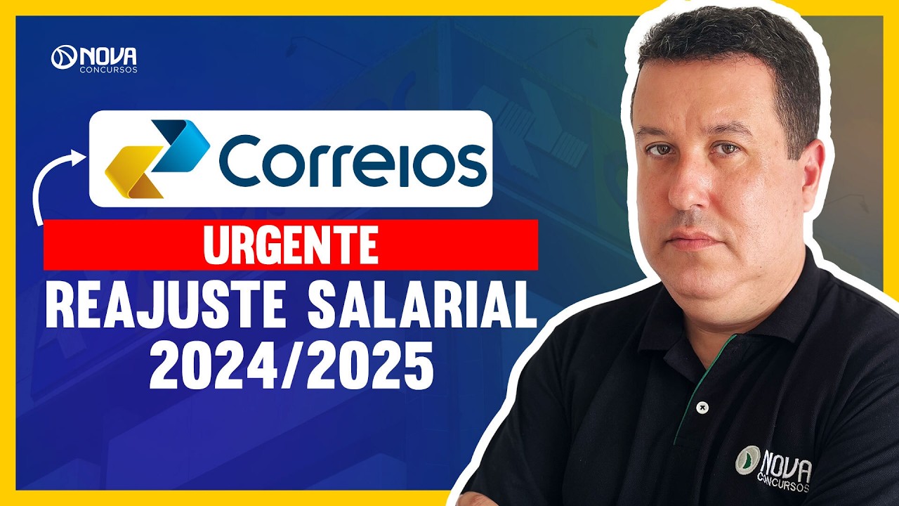 Concurso Correios 2024 nível médio TEVE AJUSTE SALARIAL 💸