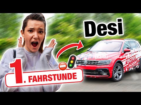Erste Fahrstunde mit Desi 😱 (NO-INFLUENCER) | Fischer Academy