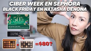 Las mejores ofertas 2024 | CIBER WEEK EN SEPHORA | BLACK FRIDAY EN NATASHA DENONA| QUE ES ESTO???? 🤯