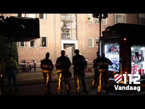 Brand in appartement in Den Bosch