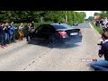 BMW M5 E60 NEARLY HITS THE CROWD! & LOUD ...