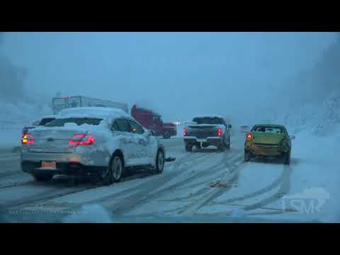 12-01-2020 Macedonia, OH - Winter Storm Dane, Serious Accident & Terrible Road Conditions
