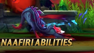 NAAFIRI ABILITIES GAMEPLAY EXPLAINED - League of Legends