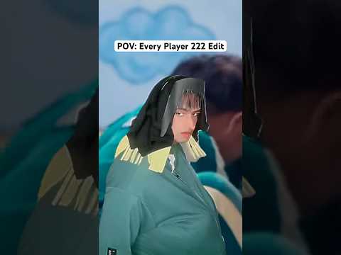 Every Player 222 Edit #squidgame #squidgame2 #player222 #joyuri #junhee