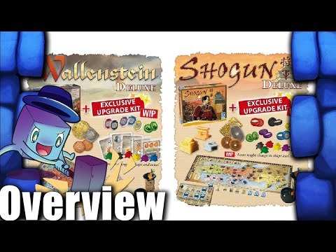 Shogun & Wallenstein Upgrade Kits Overview - with Tom Vasel