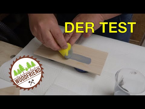 The test: colored hard wax oil