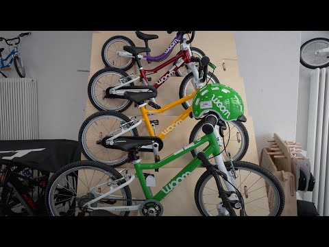 Bikes 2023 woom ORIGINAL 4 All-Round Kinderfahrrad ab 6 Jahren Vario-Vorbau 7-Gang-Schaltung