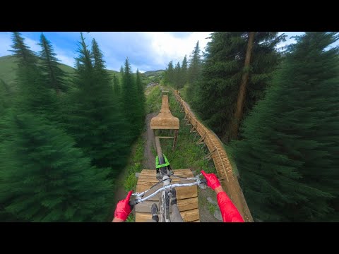 Riding The Most BIZARRE Bike Park Ever!