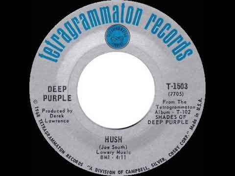 1968 HITS ARCHIVE: Hush - Deep Purple (mono 45)