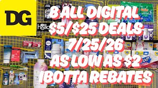 Dollar General - All Digital $5/$25 Deals - 7/25/26 - 6 Ibotta Rebates - Couponing This Week